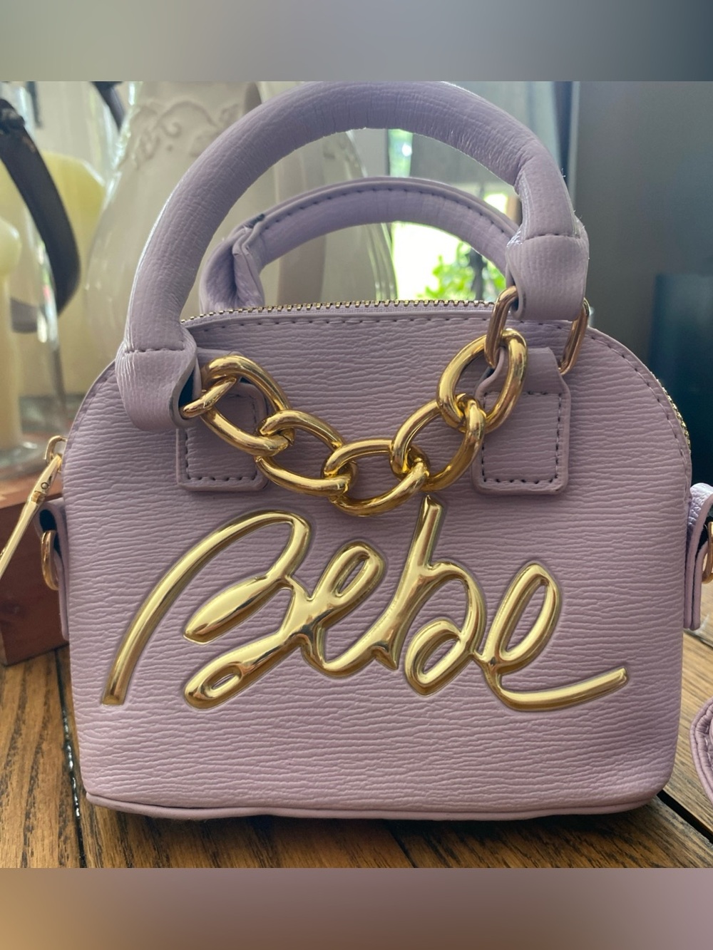 Bebe Mini Purse – Lilac Purple